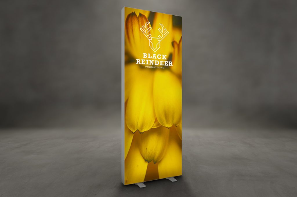 Black Reindeer Lightbox klein