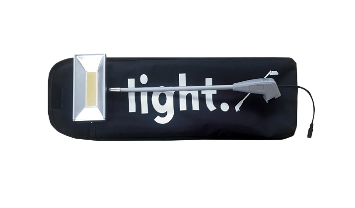 Beursstand verlichting tas